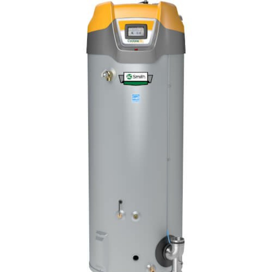 Plumbing AO Smith Commercial Water Heaters | 60 Gallon Bth-120 120,000 Btu Cyclone Mxi Commercial Gas Water Heater (Ng)