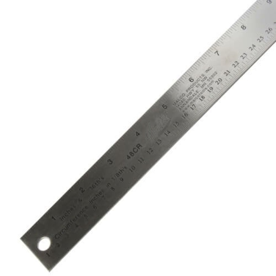 Plumbing Malco Measuring Tools | Tinner'S Circumference Ruler (0.062 Thickness)