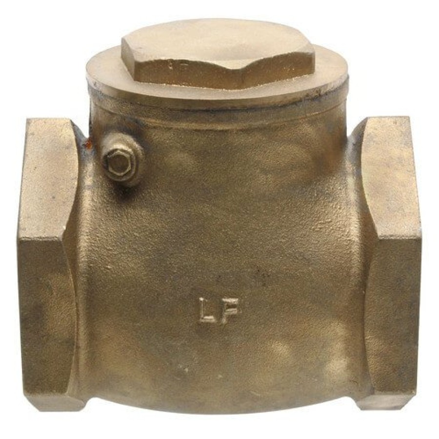 Valves Everflow | 4" Threaded Swing Check Valve, Lead Free