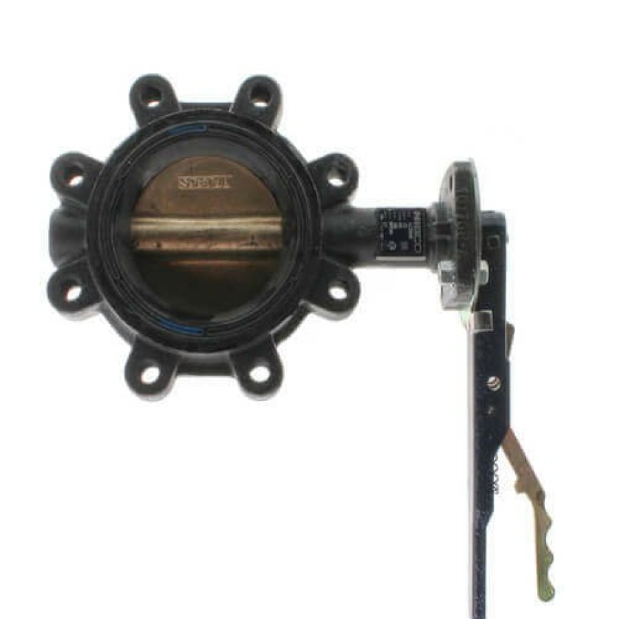 Plumbing Nibco Butterfly Valves | 4" Lug Cast Iron Butterfly Valve, Epdm, Lever Handle (200 Psi)