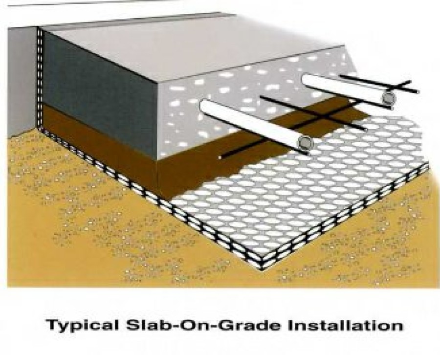 Pex Tuff Stuff Insulation | 48" X 125 Ft. Tuff-Stuff Under Slab