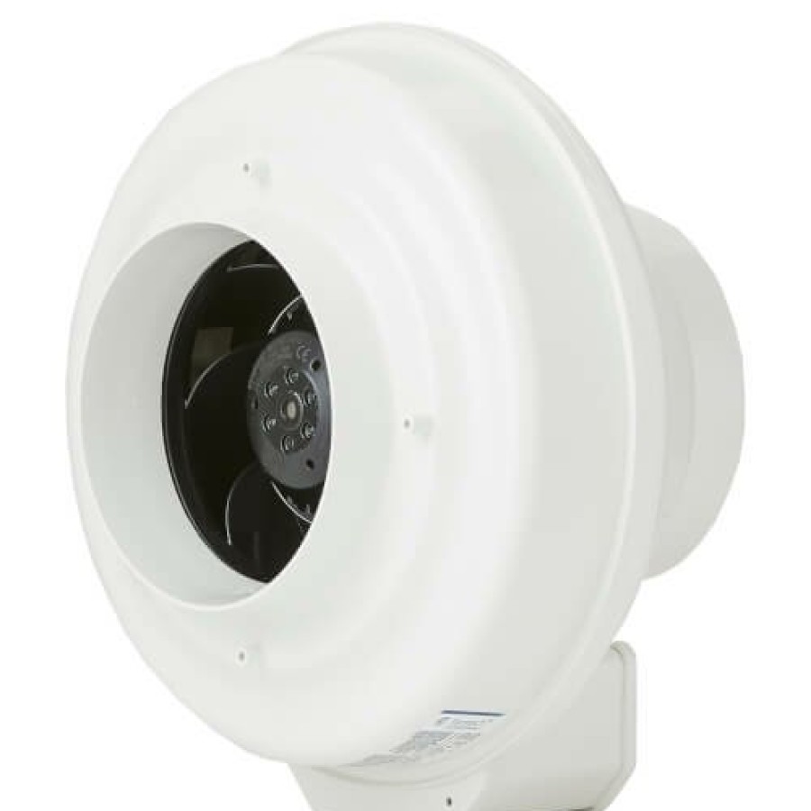 Hvac Fantech Fantech Ventilation Fans | Fr Series Round Inline Exhaust Fan, 6" Duct (327 Cfm)