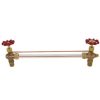 Heating Apollo Valves Steam Heating Specialties | 1/2" Heavy Composition Water Gauge W/ 12" Glass & Rod