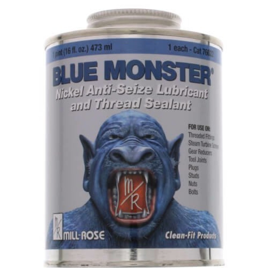 Plumbing Blue Monster Thread Sealants | Blue Monster Nickel Anti-Seize Lubricant (16 Oz.)