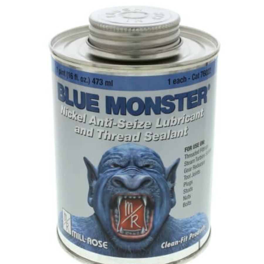 Plumbing Blue Monster Thread Sealants | Blue Monster Nickel Anti-Seize Lubricant (16 Oz.)