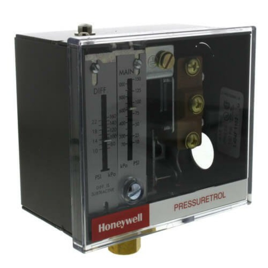 Heating Honeywell Pressuretrols | Pressuretrol Controller W/ Auto Recycle (10 Psi To 150 Psi)