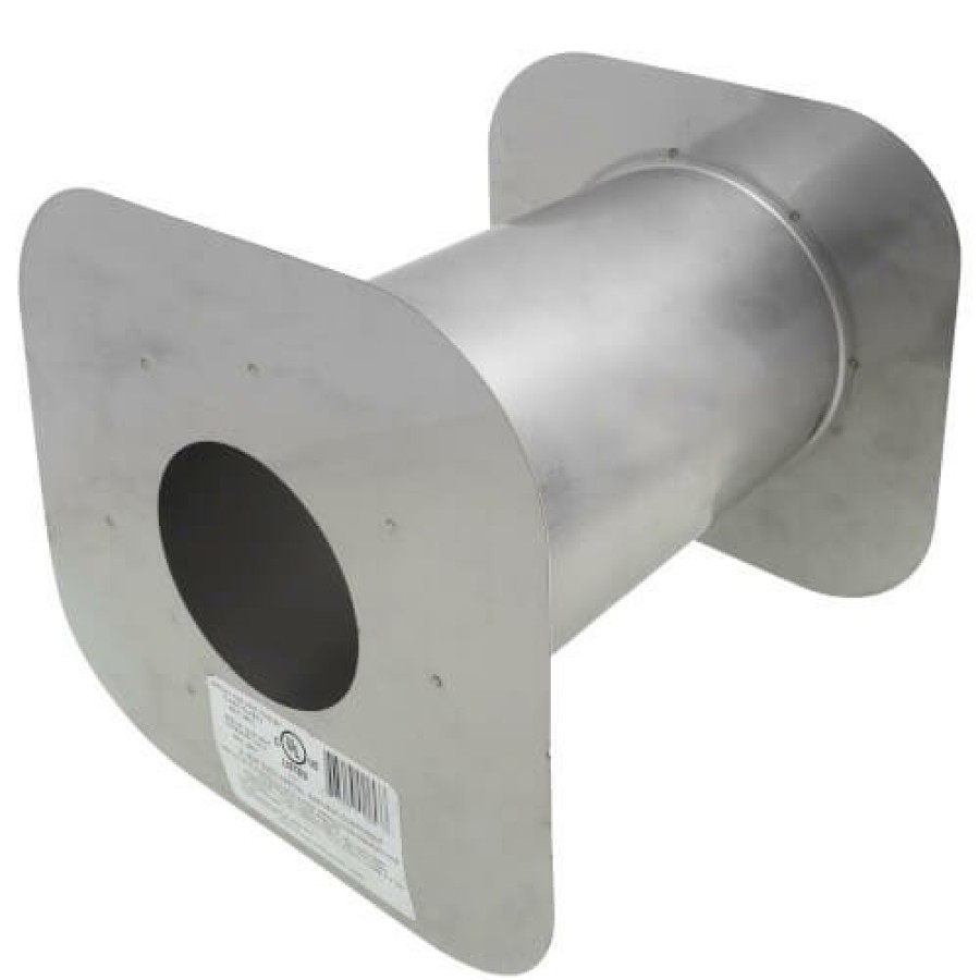 Plumbing Z-FLEX Venting | 3" Z-Vent Adjustable Wall Thimbles (8" X 8") (Adjust From 4" To 7")